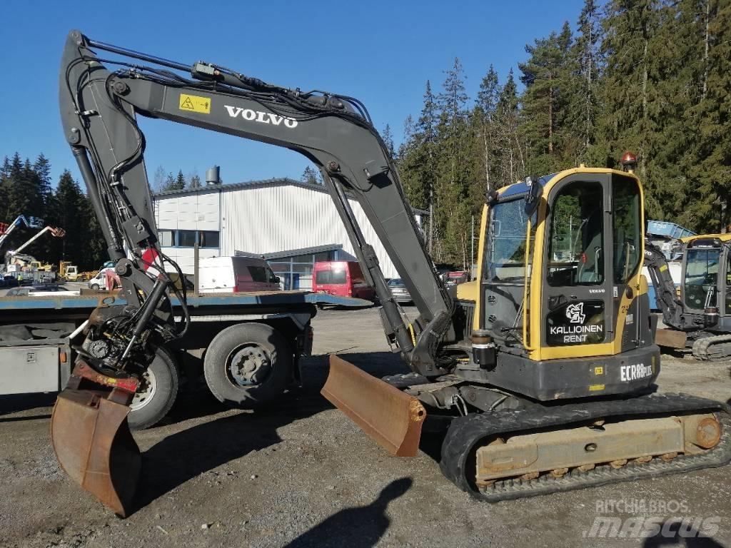 Volvo ECR 88 PLUS حفارات وسط 7 طن - 12 طن