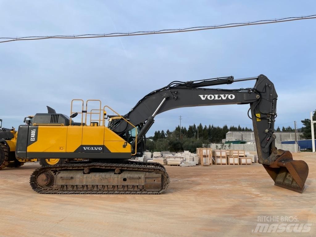 Volvo EC 480 E L حفارات زحافة