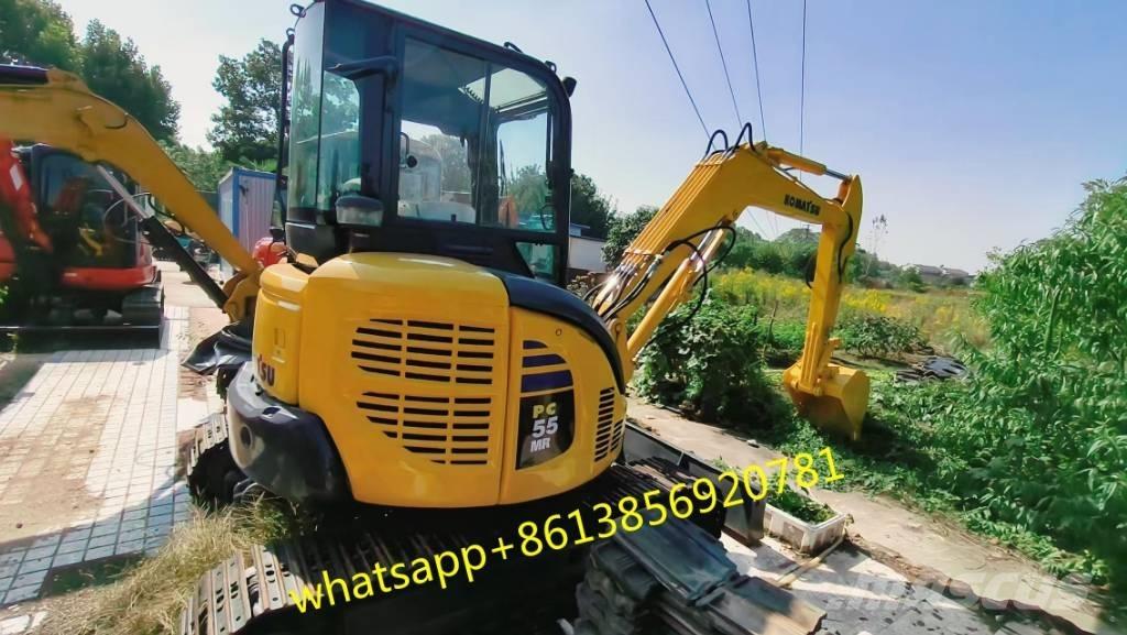 Komatsu PC 55 MR حفارات صغيرة أقل من 7 طن (حفارات صغيرة)