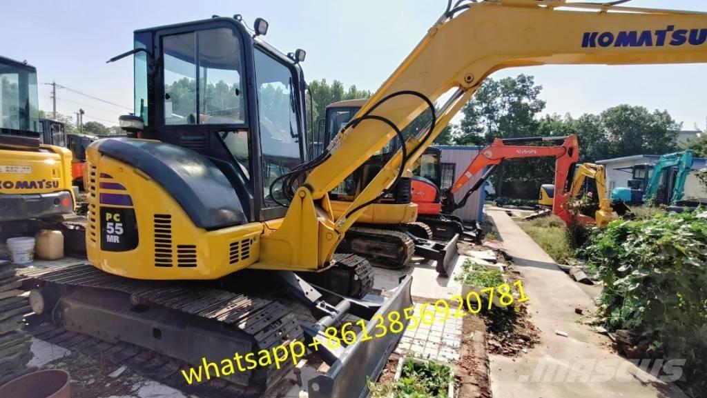 Komatsu PC 55 MR حفارات صغيرة أقل من 7 طن (حفارات صغيرة)