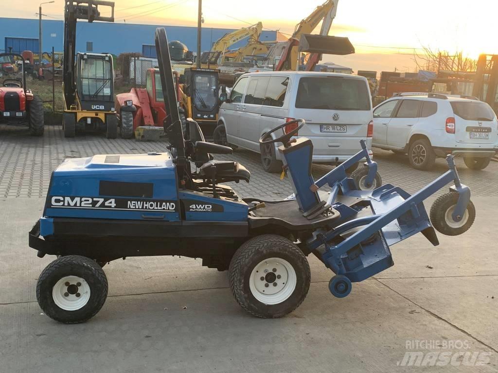 New Holland CM 274 ركوب الحشائش
