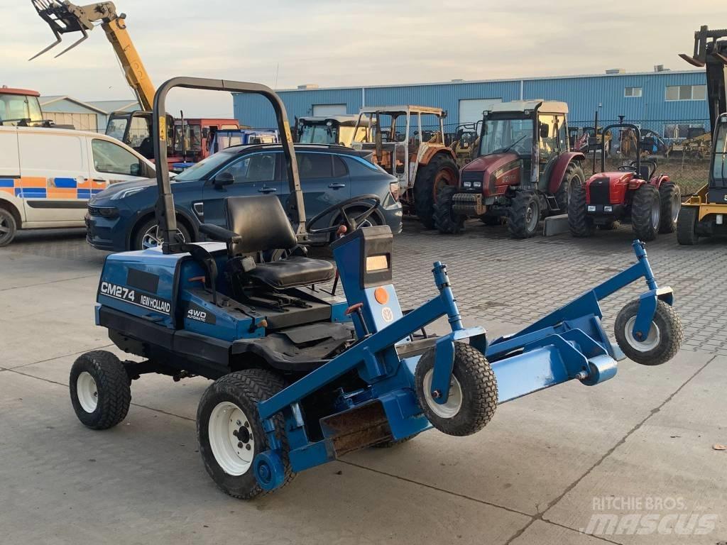 New Holland CM 274 ركوب الحشائش
