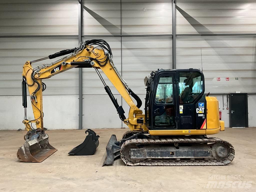 CAT 308 E 2 CR حفارات وسط 7 طن - 12 طن