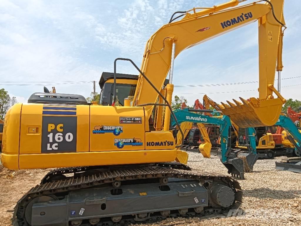 Komatsu PC 160 حفارات زحافة