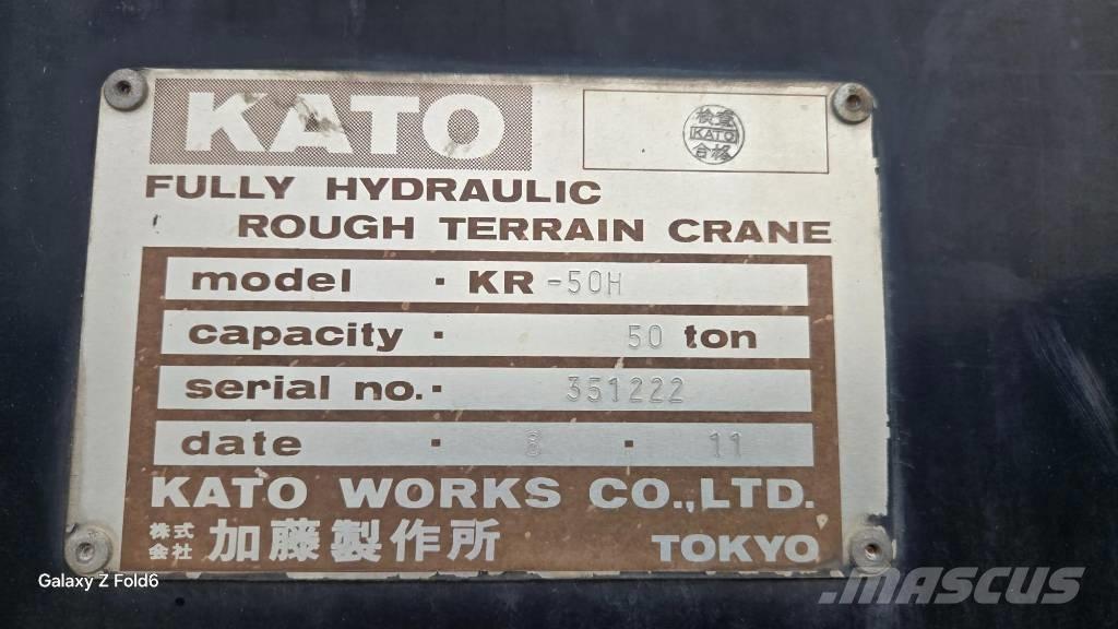 Kato KR 50 H رافعات الطرق الوعرة