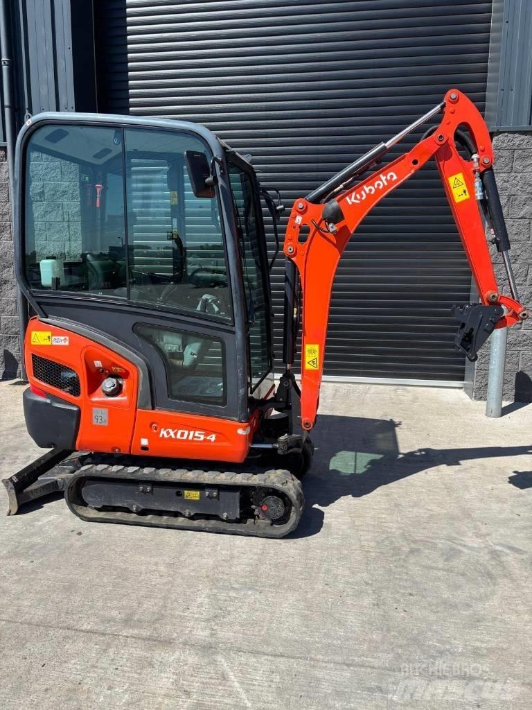 Kubota KX 015-4 حفارات صغيرة أقل من 7 طن (حفارات صغيرة)