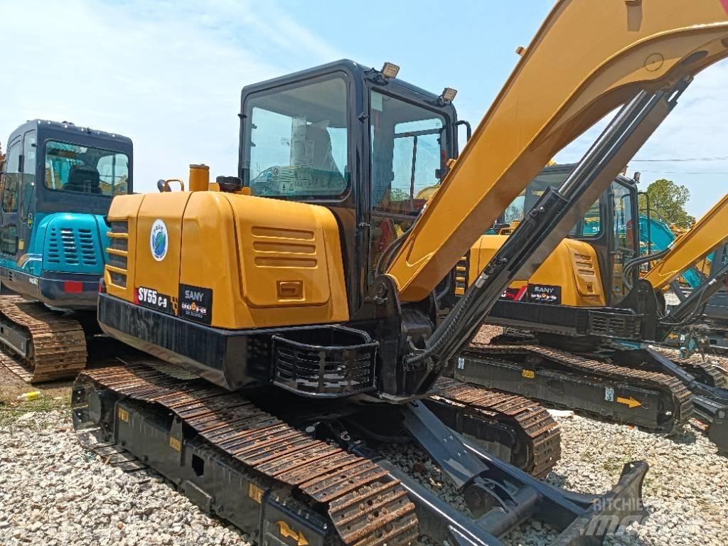 Sany SY 55 C حفارات صغيرة أقل من 7 طن (حفارات صغيرة)