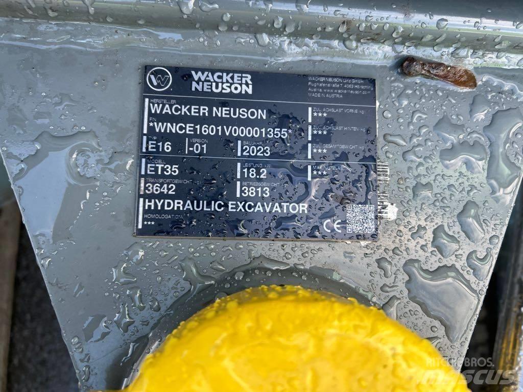 Wacker Neuson ET35 حفارات زحافة