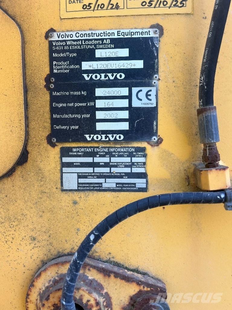 Volvo L 120 E لوادر بعجل