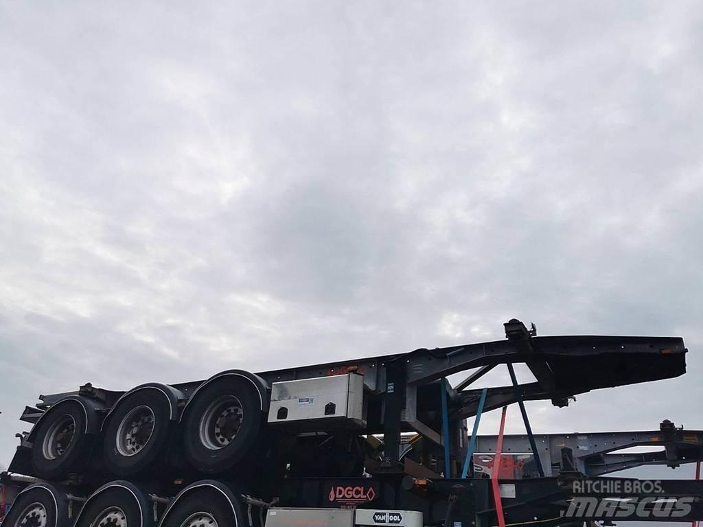 Van Hool 3B2013 نصف مقطورات حاويات
