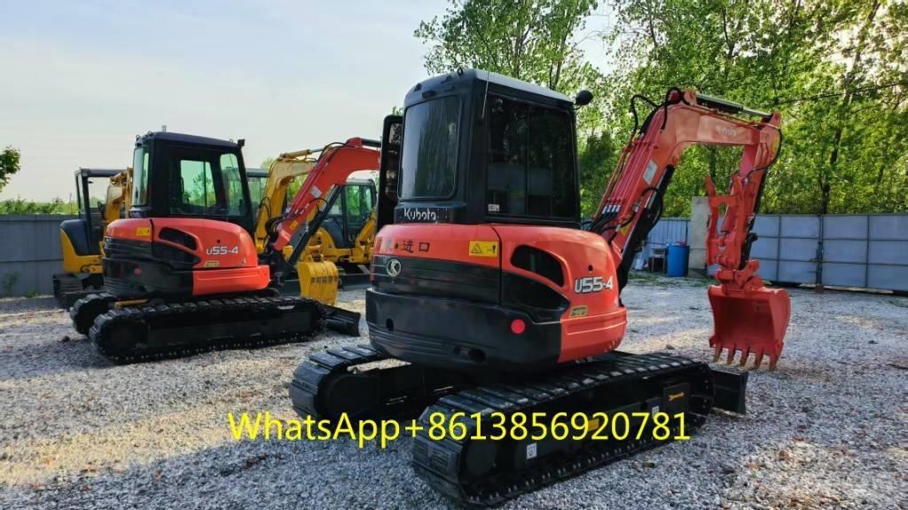 Kubota U 55-4 حفارات صغيرة أقل من 7 طن (حفارات صغيرة)