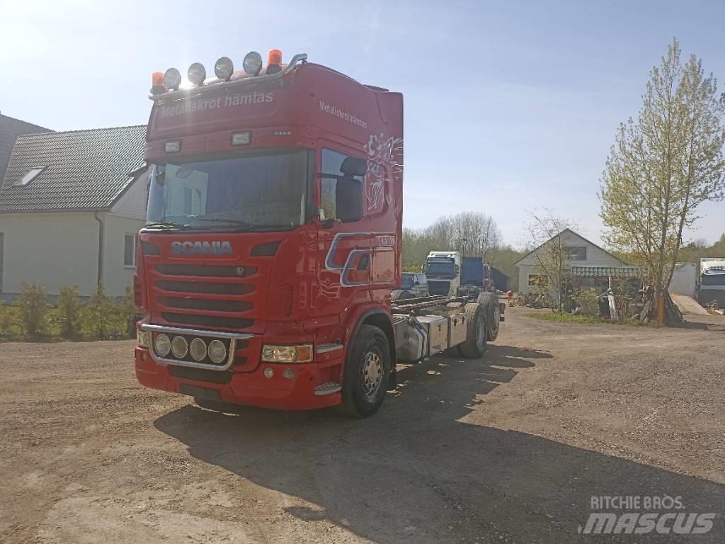 Scania R 480 شاحنات بمقصورة وهيكل