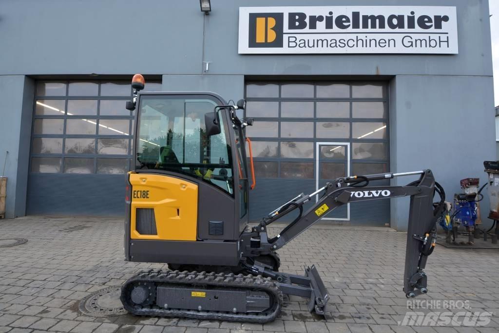 Volvo EC 18 E حفارات صغيرة أقل من 7 طن (حفارات صغيرة)