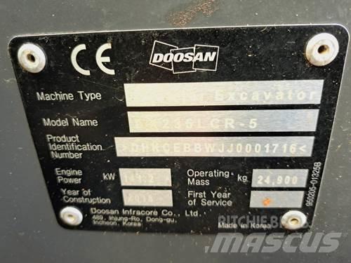 Doosan DX235LCR-5 حفارات زحافة