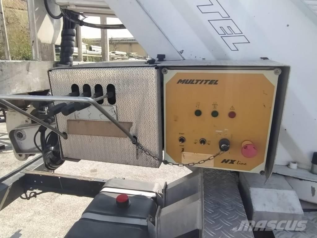 Multitel HX200 المنصات الهوائية المثبتة على شاحنة