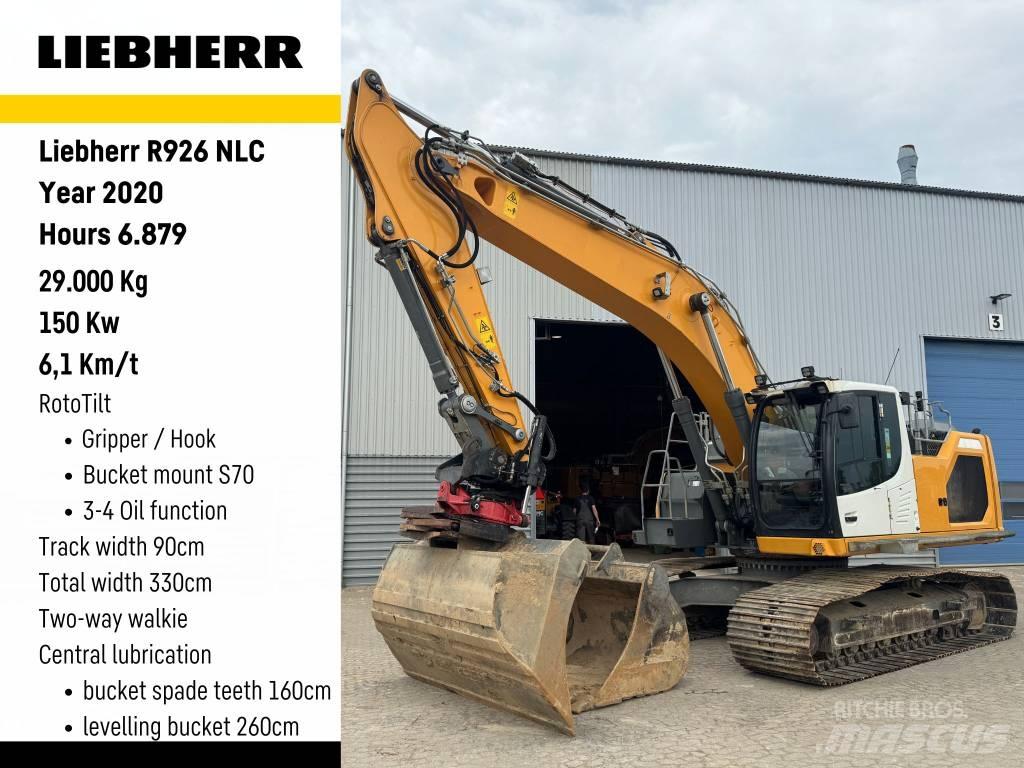 Liebherr R 926 LC حفارات زحافة