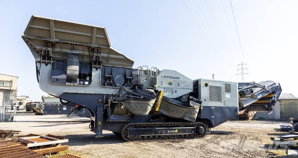 Lippmann 1200 j-e الكسارات المتنقلة