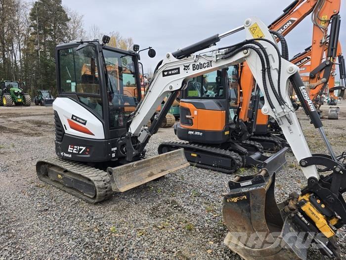 Bobcat E27z حفارات صغيرة أقل من 7 طن (حفارات صغيرة)