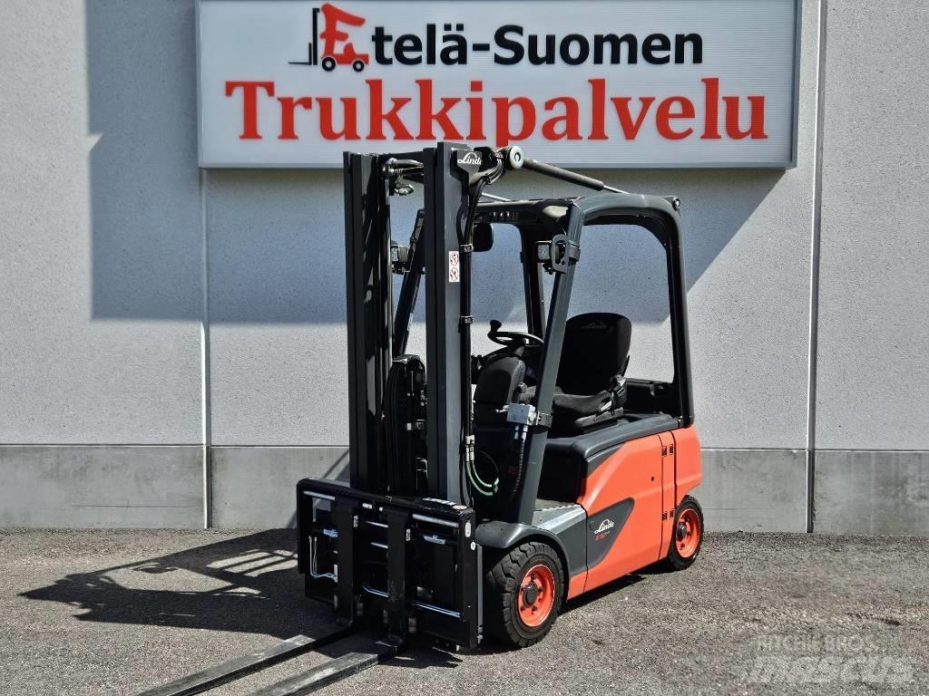 Linde E16P-02 شاحنات ذات رافعات شوكية تعمل بالكهرباء