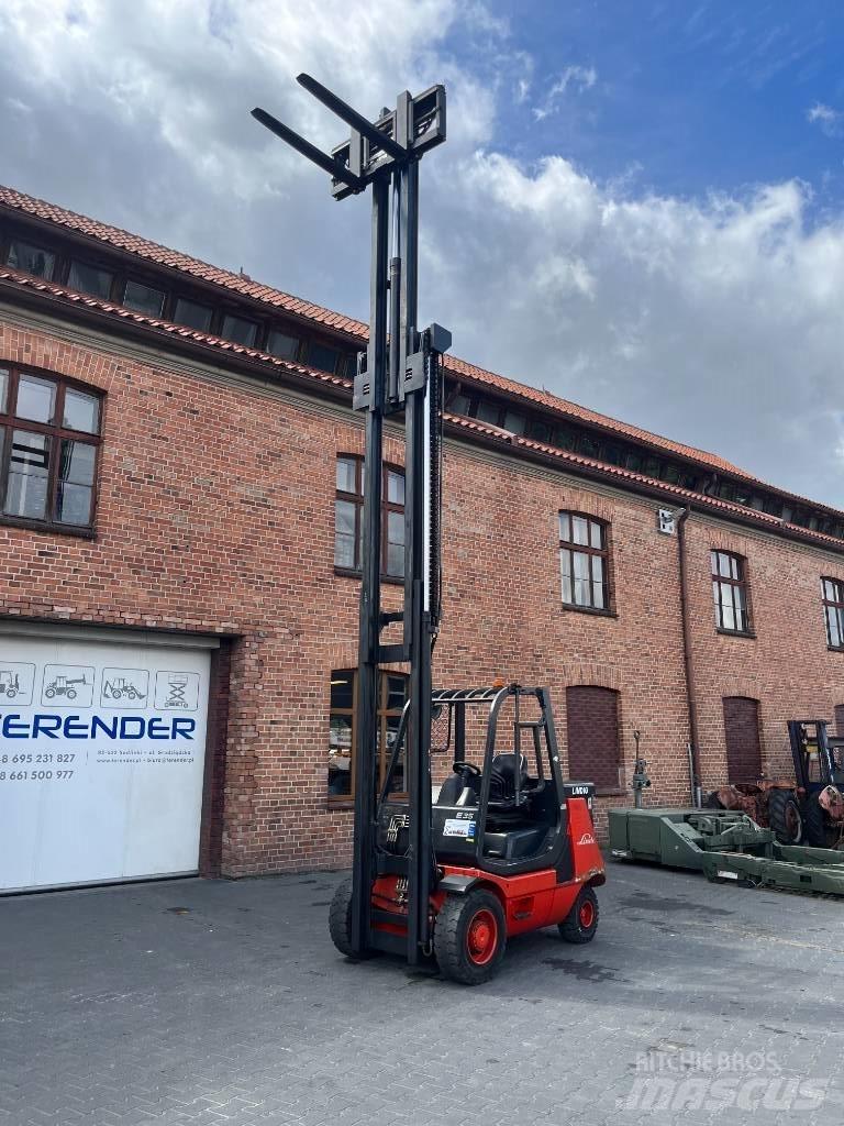 Linde E 35 P شاحنات ذات رافعات شوكية تعمل بالكهرباء