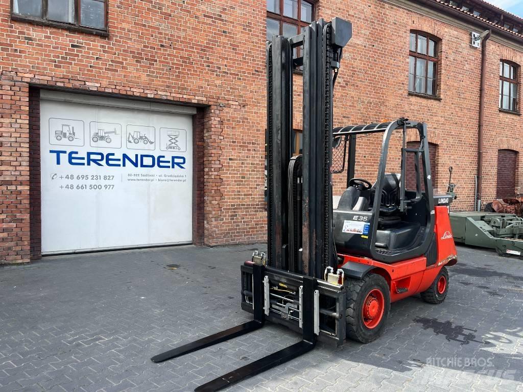 Linde E 35 P شاحنات ذات رافعات شوكية تعمل بالكهرباء