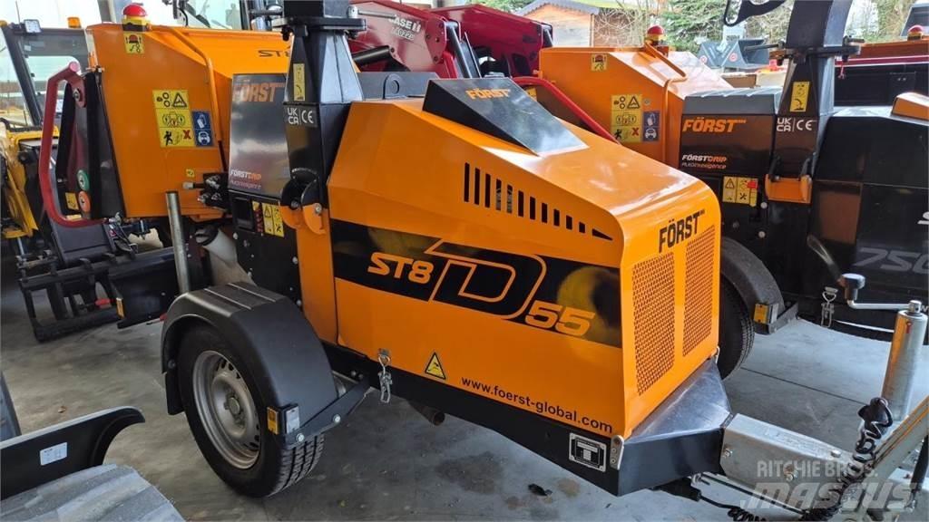  Först ST8D55 ماكينات تقطيع أخشاب الحراجة
