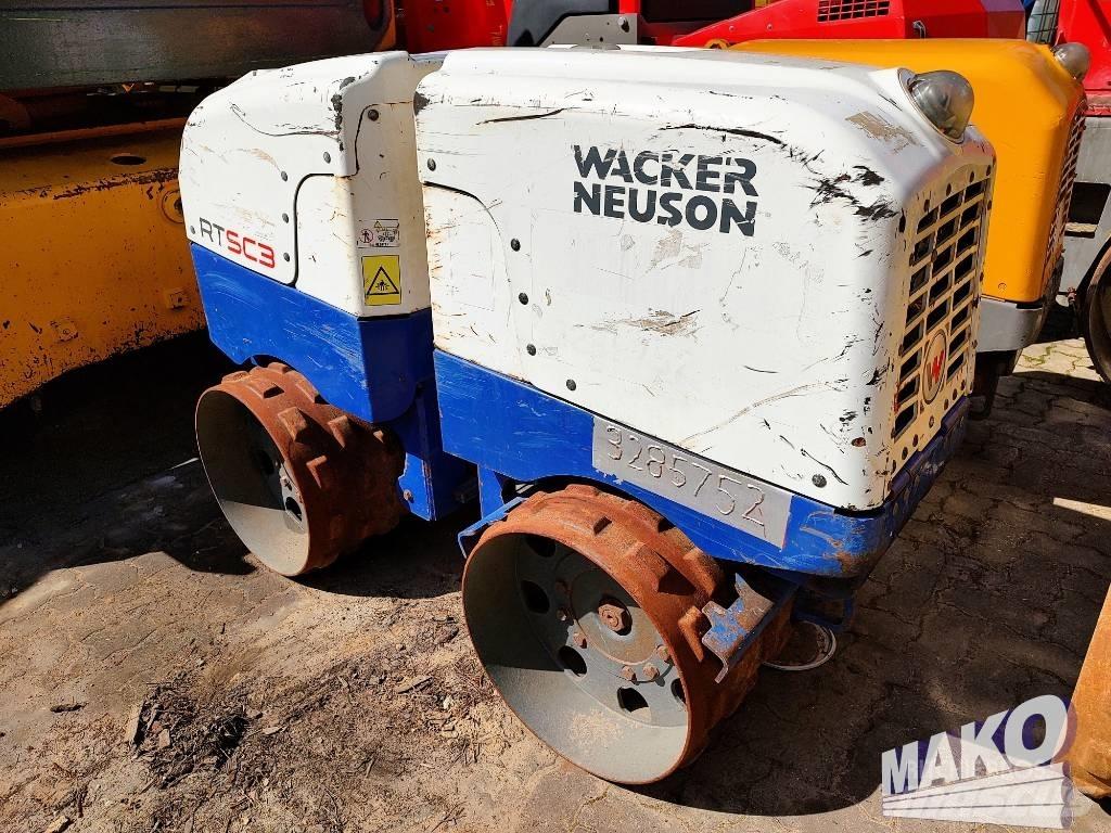 Wacker Neuson RTSC 3 مداحل ثنائية الاسطوانة