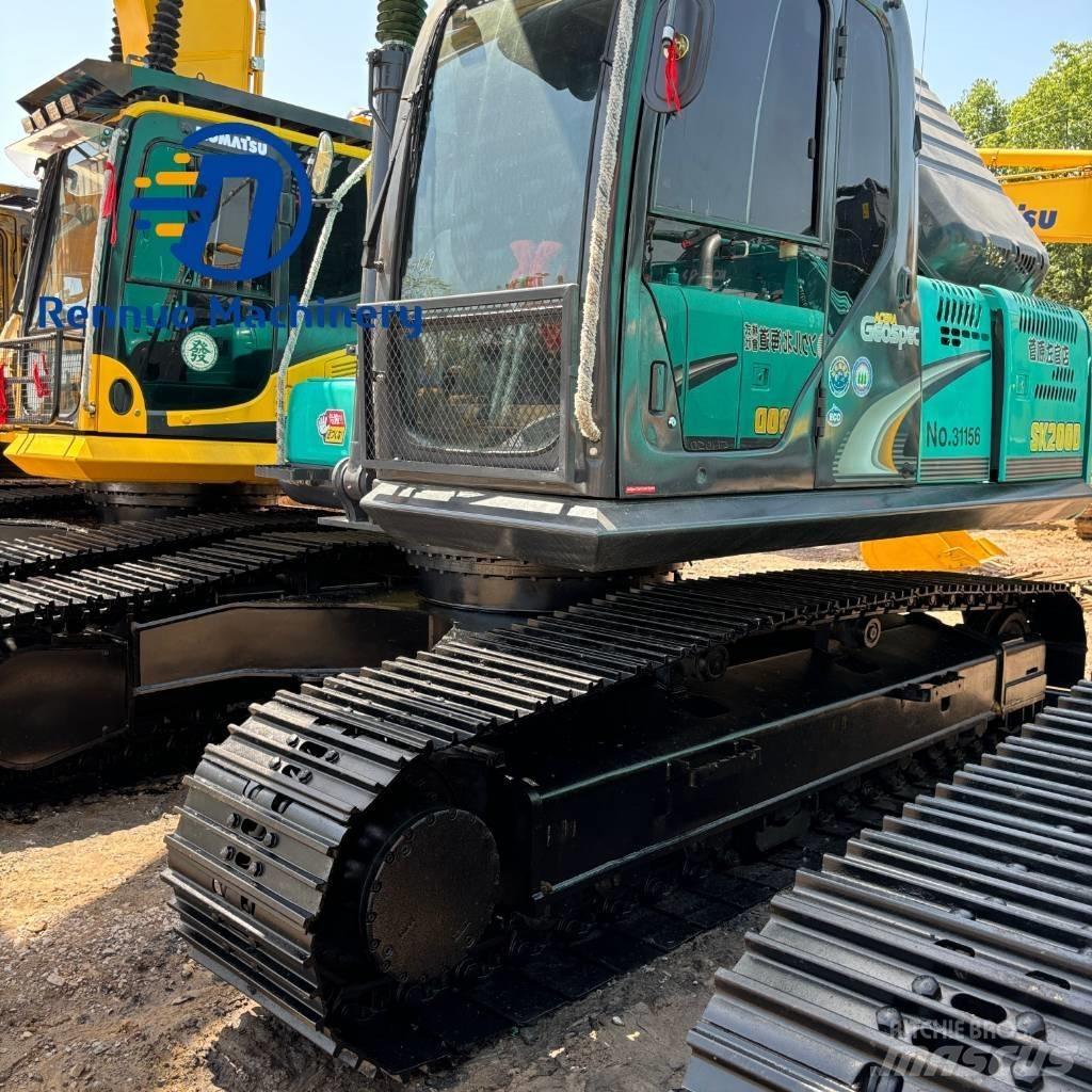Kobelco SK 200 حفارات زحافة