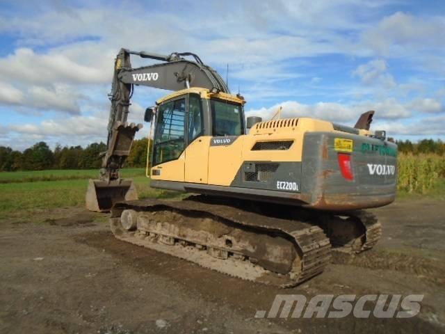 Volvo EC 220 DL حفارات زحافة