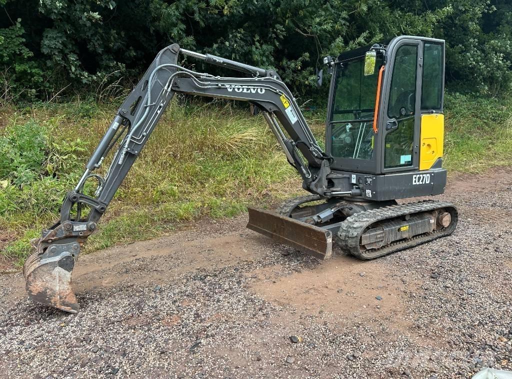 Volvo EC 27 D حفارات صغيرة أقل من 7 طن (حفارات صغيرة)