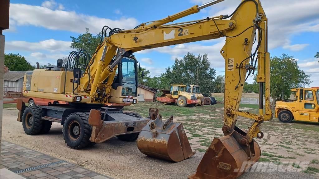 Komatsu PW 220-7 حفارات بعجل