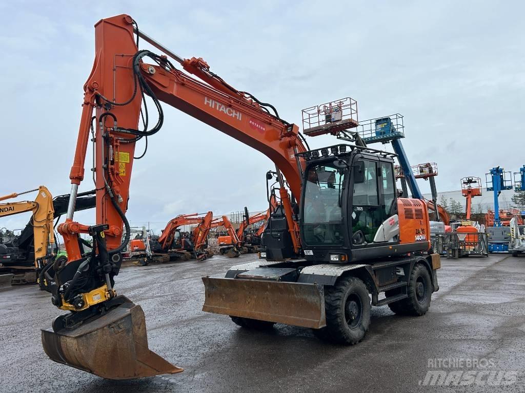 Hitachi ZX 140 W-6 حفارات بعجل