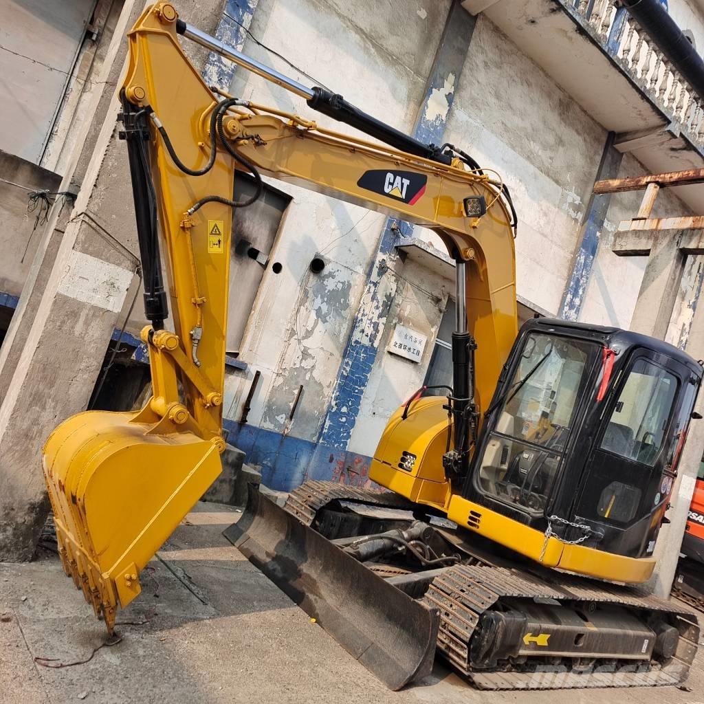 CAT 308 E 2 CR حفارات وسط 7 طن - 12 طن
