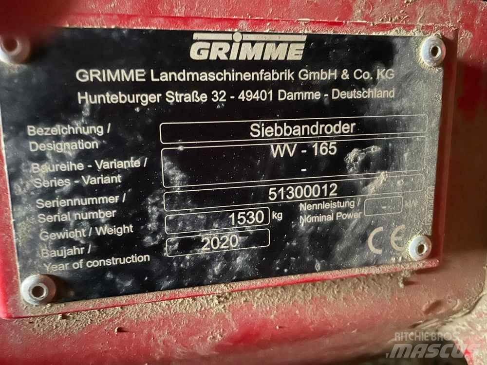 Grimme WV 165 ماكينات زراعية أخرى