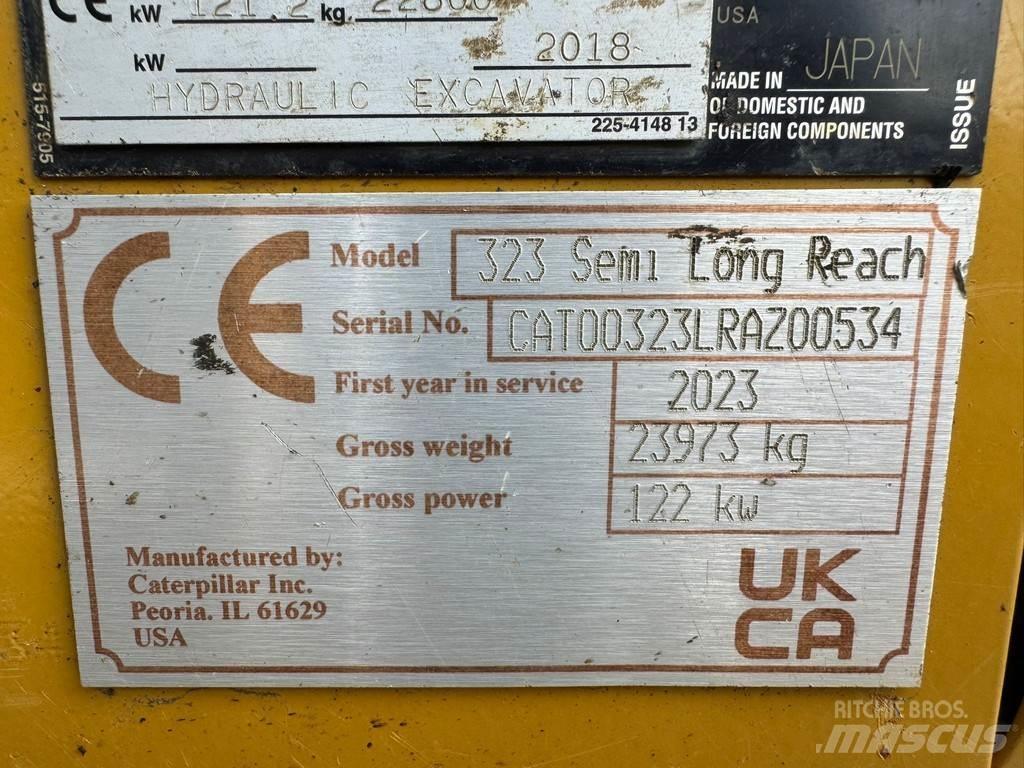 CAT 323 07A حفارات خاصة