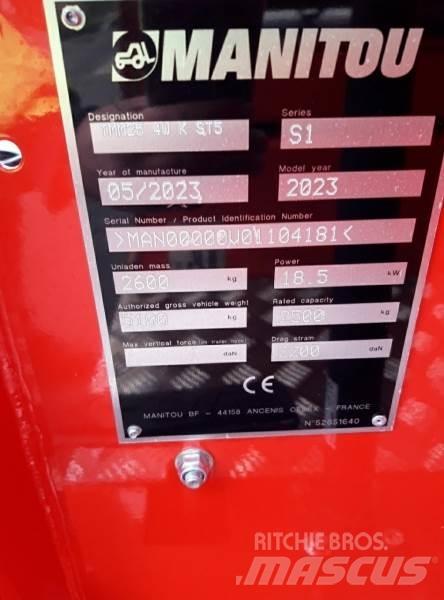 Manitou TMM25 4W رافعات شوكية مثبتة على شاحنات