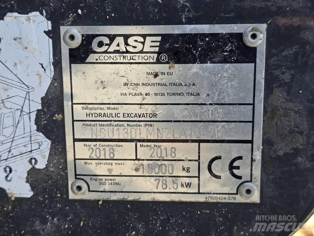 CASE CX130 D حفارات زحافة