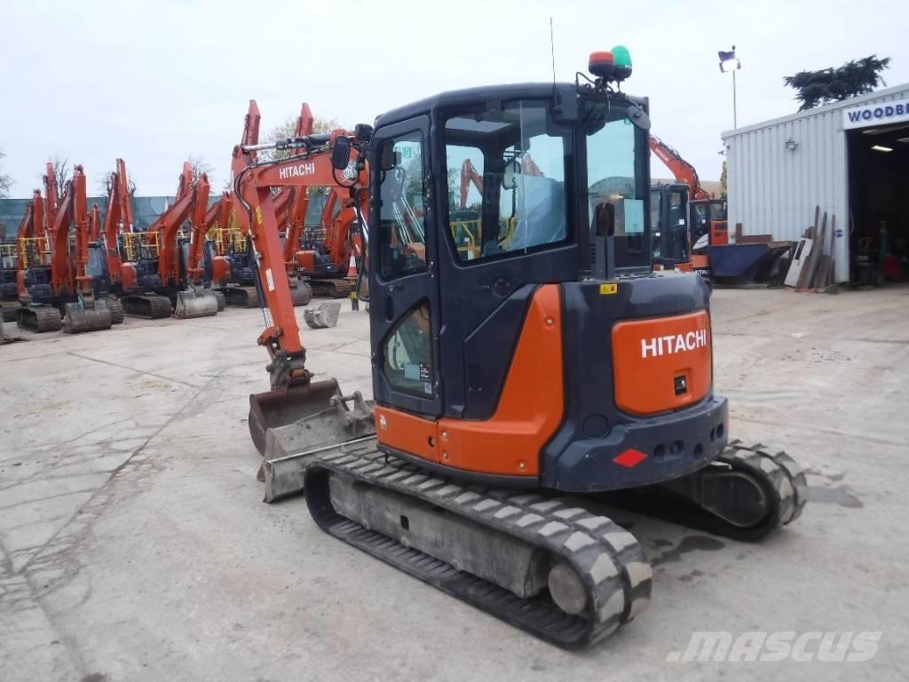 Hitachi ZX 55 U-6 حفارات صغيرة أقل من 7 طن (حفارات صغيرة)