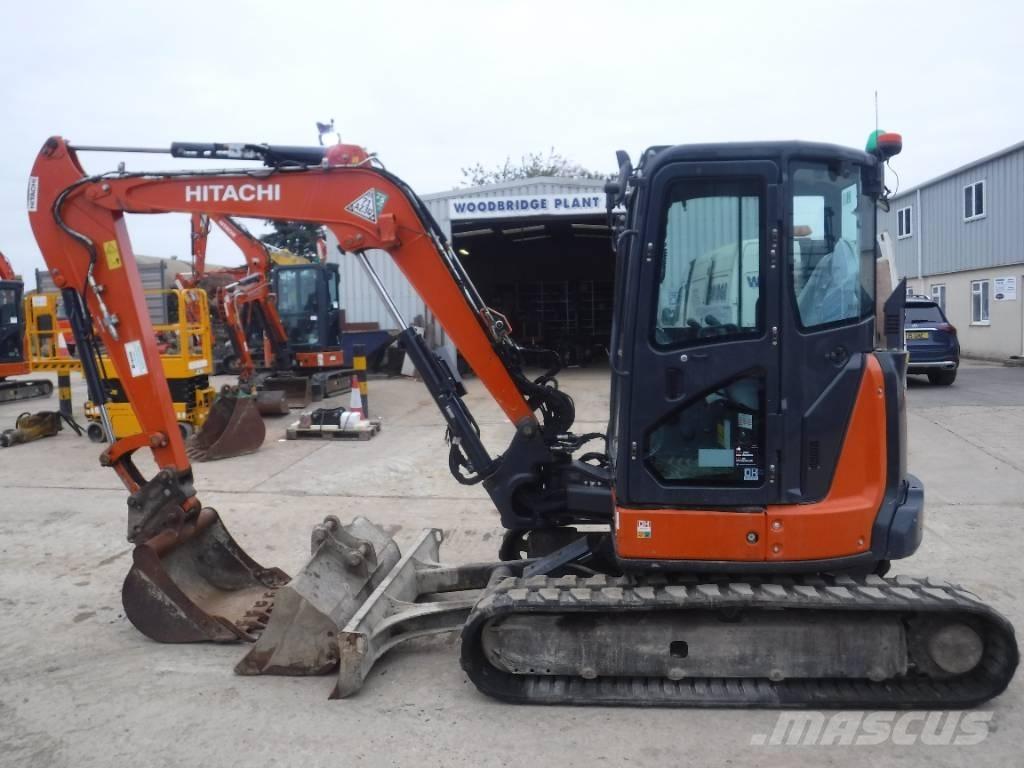Hitachi ZX 55 U-6 حفارات صغيرة أقل من 7 طن (حفارات صغيرة)