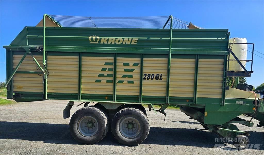 Krone AX 280 GL مقطورات ذاتية التحميل