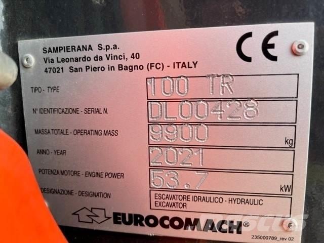 Eurocomach 100TR حفارات صغيرة أقل من 7 طن (حفارات صغيرة)