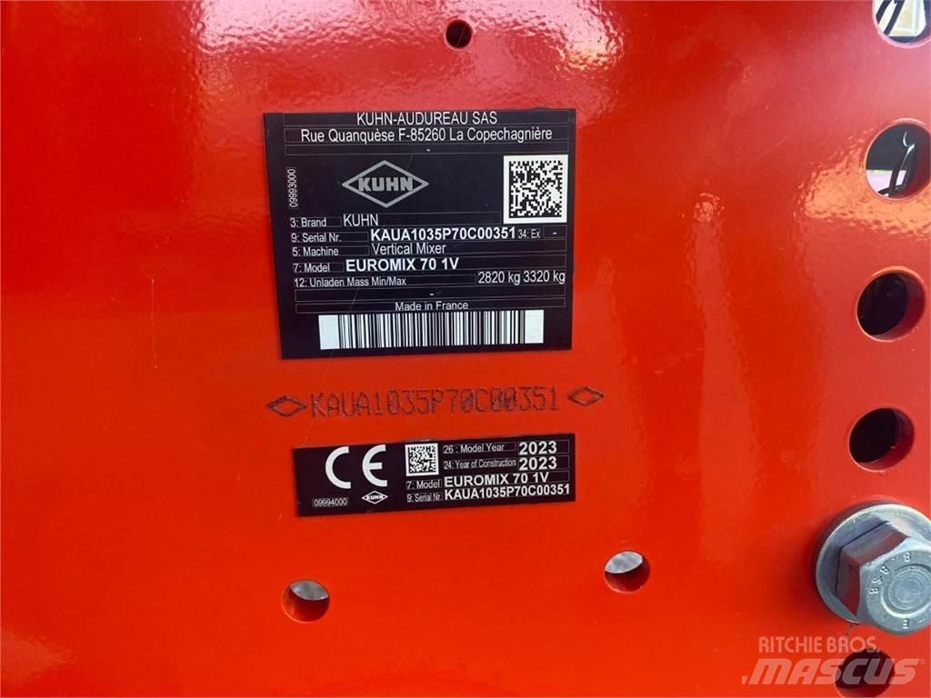 Kuhn Euromix 1 ملقمات خلاط