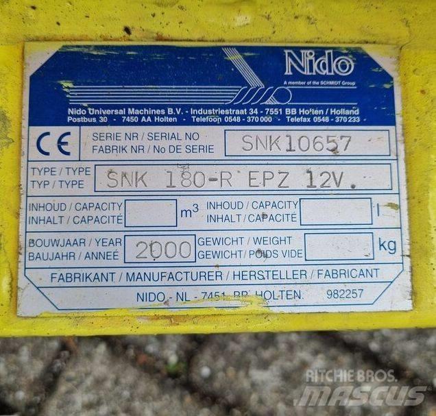 Nido SNK 180-R EPZ حراثات ونصول الجليد