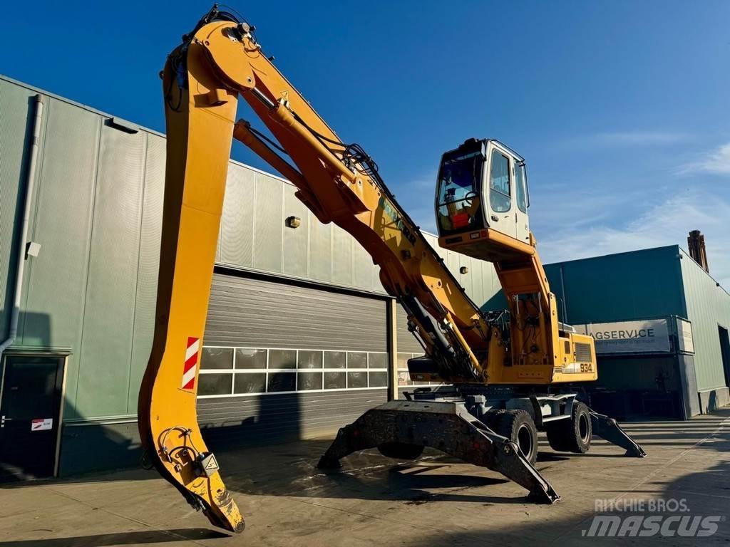 Liebherr A 934 C مناولات المخلفات / مناولات صناعية