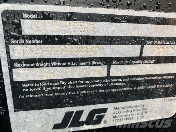 JLG G 12-55 A مناولات متداخلة