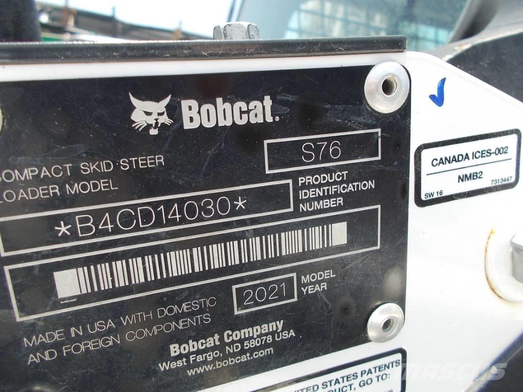 Bobcat S76 لوادر انزلاقية التوجيه