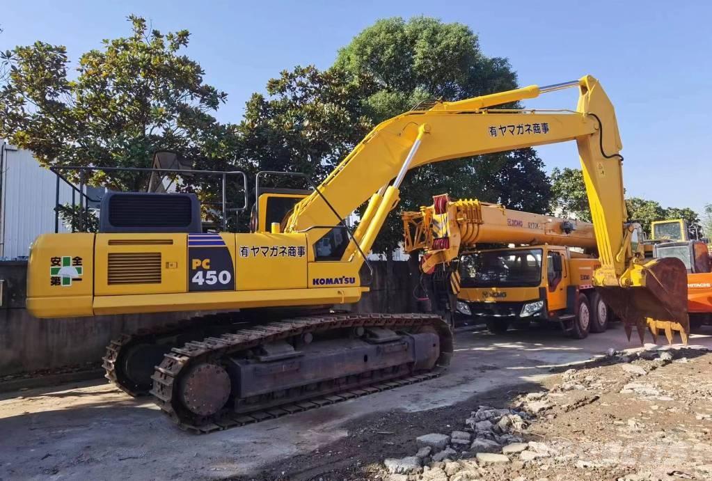Komatsu PC 450 حفارات زحافة
