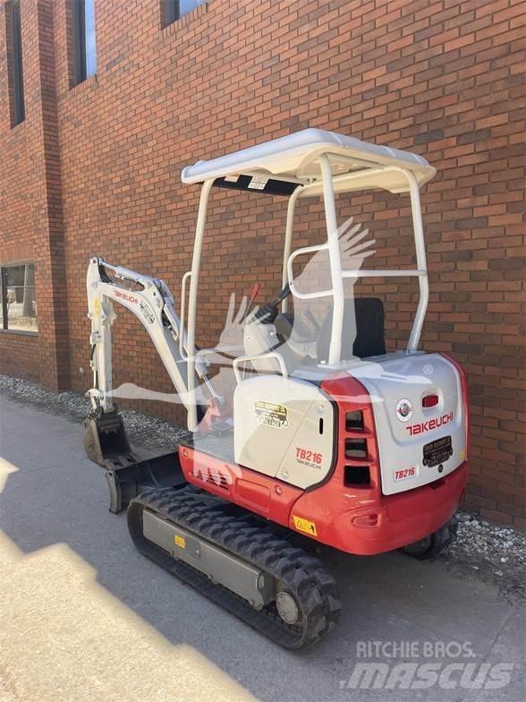 Takeuchi TB216 حفارات صغيرة أقل من 7 طن (حفارات صغيرة)