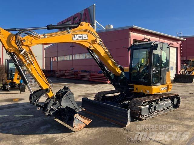 JCB 100 C حفارات وسط 7 طن - 12 طن