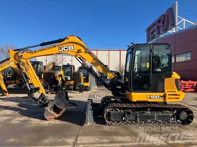 JCB 100 C حفارات وسط 7 طن - 12 طن